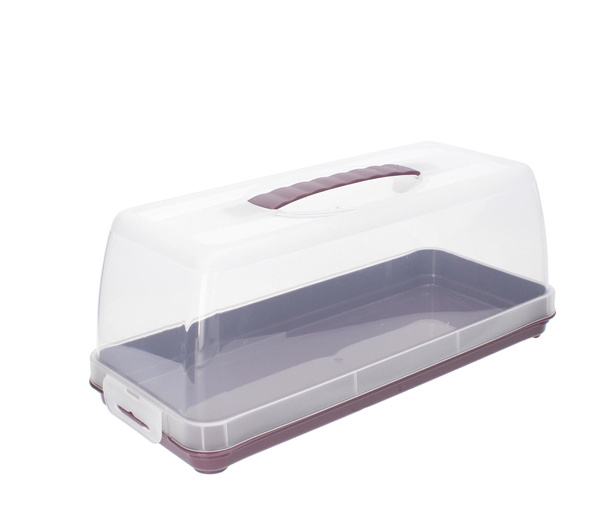 RECTANGULAR CONTAINER FOR CAKE 13X23,5X17CM