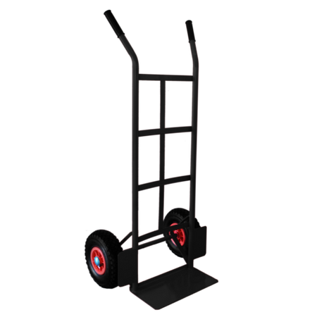 WÓZEK MAGAZYNOWO TRANSPORTOWY / MŁYNARKA CZARNY, UDŹWIG: 200 KG *6889