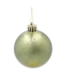 SET OF 36 BAUBLES 6 CM OLIVE/COPPER/GRAPHITE MIX DESIGNS