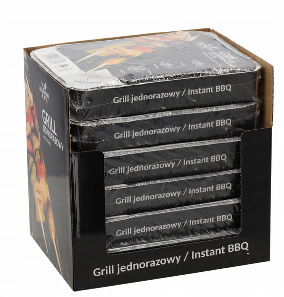 GRILL DE UNICĂ FOLOSINȚĂ BRICHET 31 x 24 x 5 CM disp=6buc