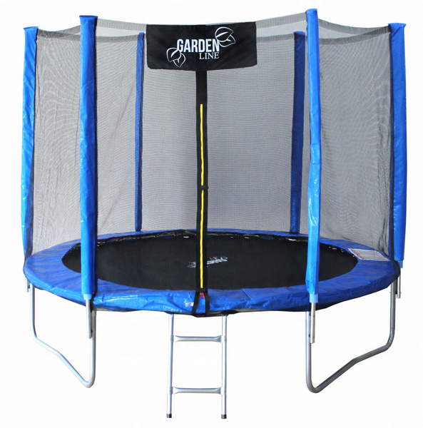 TRAMPOLÍNA 10FT 312 CM S REBRÍKOM A OCHRANNOU SIEŤOU *9870