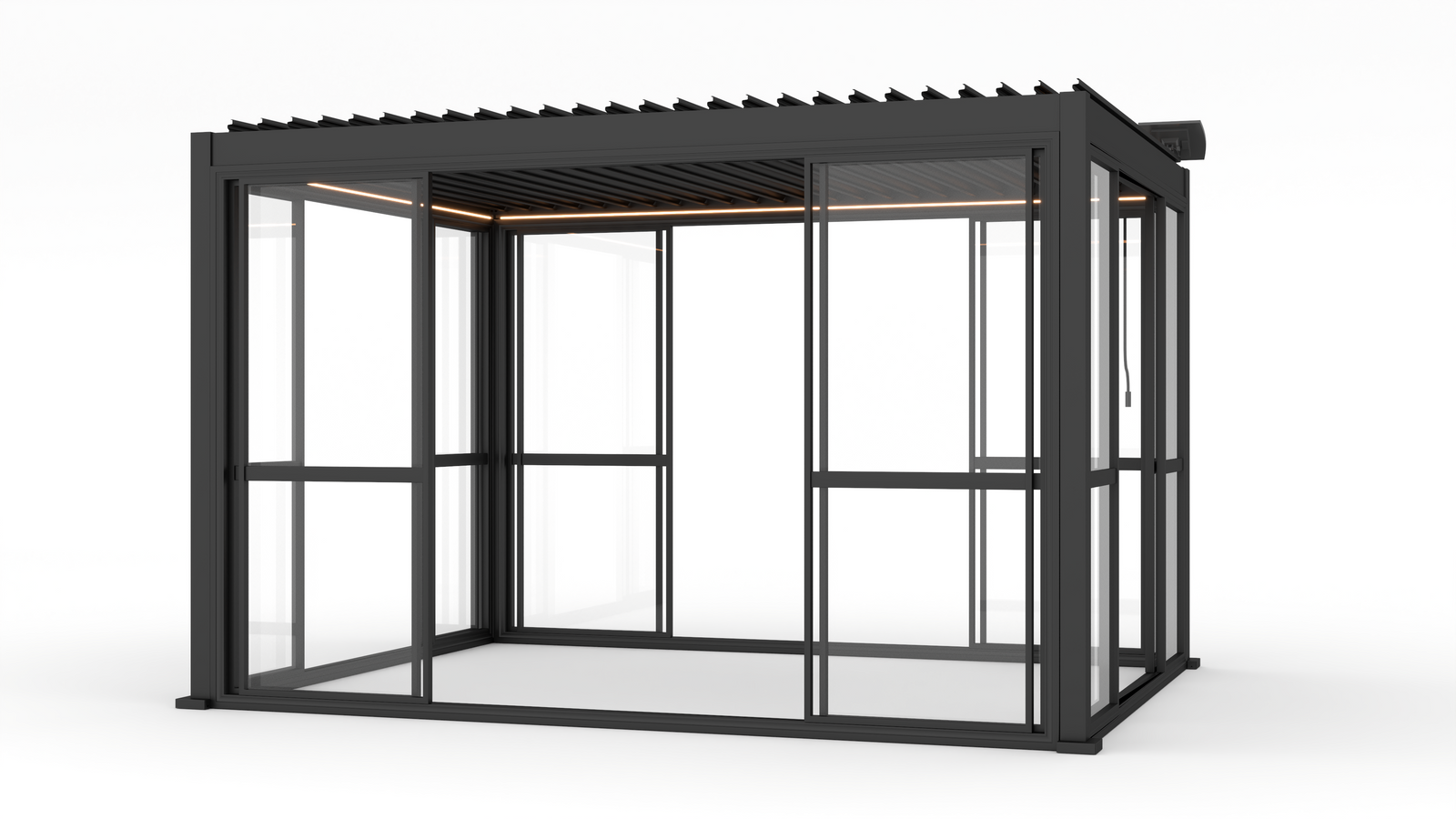 DRZWI PRZESUWNE POLIWĘGLANOWE DO PERGOLI ALUMINIOWEJ SZARE 3 M pol_pl_DRZWI-PRZESUWNE-POLIWEGLANOWE-DO-PERGOLI-ALUMINIOWEJ-SZARE-3-M-8988_4