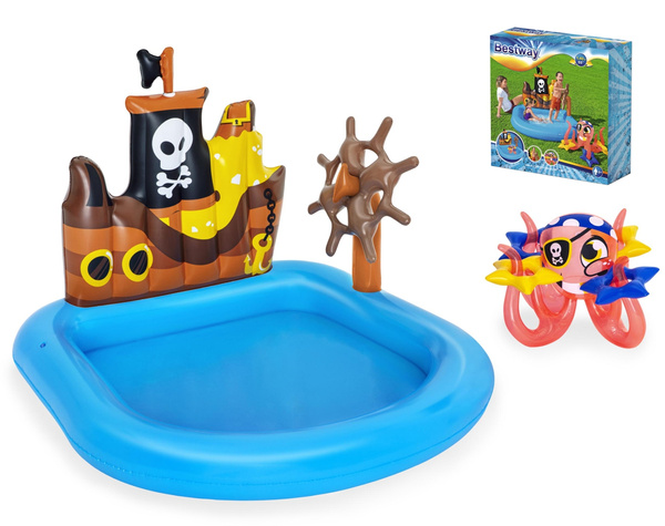 1.40m x 1.30m x 1.04m Tug Boat Play Pool