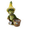 GARDEN FLOWER POT – FROG WITH BASKET 28,5 X 17,5 X 43 CM