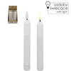LAMPĂ LED PE BATERII ALBASTRĂ 16,5 CM MIX DE MODELE disp=20buc. *0375
