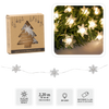 LED LIGHT CHAIN - SNOWFLAKES 20 L BATTERY-POWERED