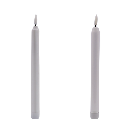 LAMPĂ LED PE BATERII ALBĂ 22,5 CM MIX DE MODELE disp=20buc *0382
