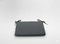 PODUSZKA NA KRZESŁO 40 x 40 x 3 CM CIEMNOSZARA