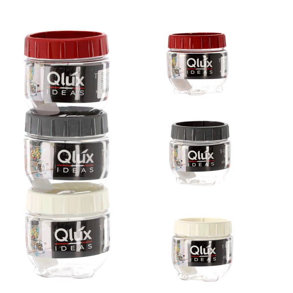 PLASTOVÁ NÁDOBKA 500 ML T-LOCK - ŠROUBOVACIA kart=36 ks !/kart 72!*5357