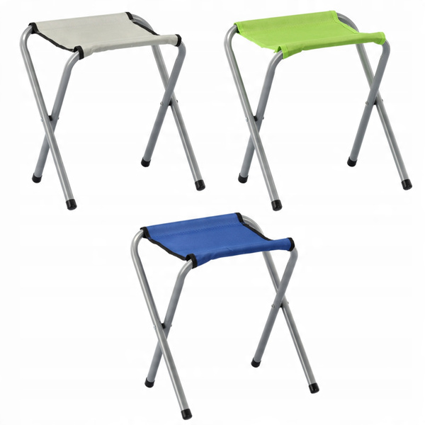 SKLADACIE TURISTICKÉ/RYBÁRSKE KRESLO 28x32x35 CM ZELENÉ/ MODRÉ/ BIELE *3255