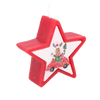 STAR CANDLE 10 x 3.8 x 10 cm