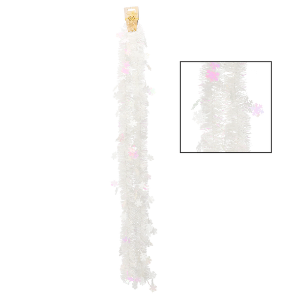 WHITE 2 M CHRISTMAS CHAIN *3672