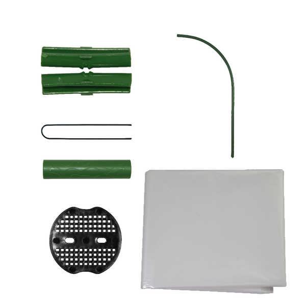 MINI ZÁHRADNÁ SKLENÍKOVÁ KONŠTRUKCIA VEĽ. FOLIE 1,8 x 6 M *5900