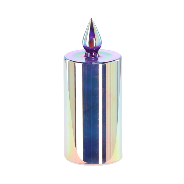 LAMPION LED - CANDLE ALBASTRĂ 8 x 19.7 CM *1785