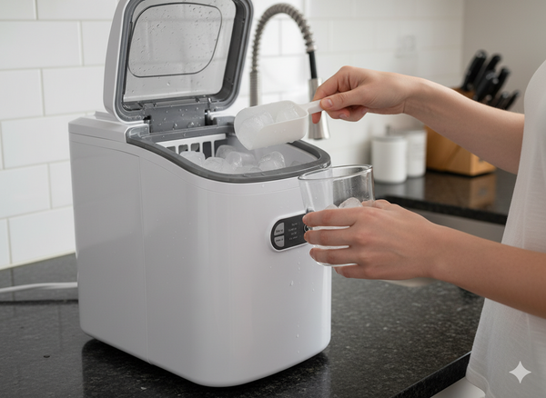 KOSTKARKA DO LODU BIAŁA 