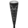 SOLÁRNA LAMPA HELIS 7 x 7 x 41 CM ČIERNA TEPLÁ BIELA disp=12ks *4252