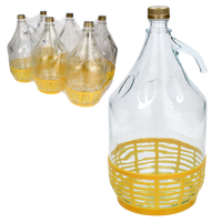 BALON 5 L Z UCHWYTEM+ZAKRĘTKA PLASTIK ZGRZ=6 SZT *9566