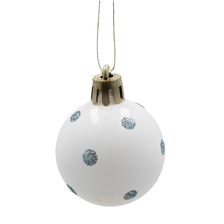 24 CHRISTMAS ORNAMENTS - MIX