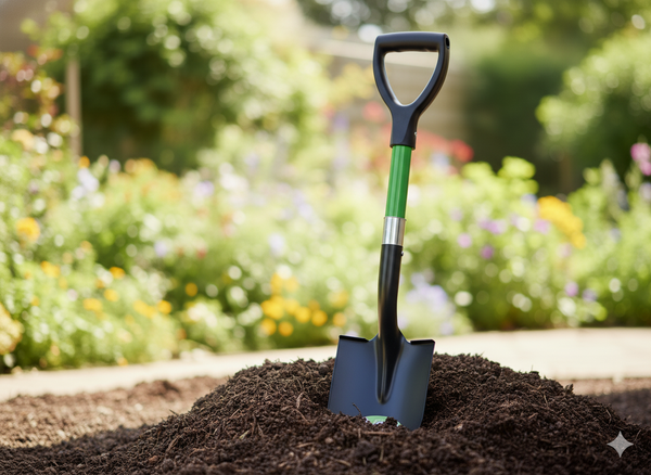 MINI SHOVEL WITH FIBERGLASS HANDLE