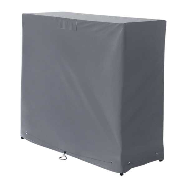 POKROWIEC NA GRILL 126 x 55 x 112 CM SZARY