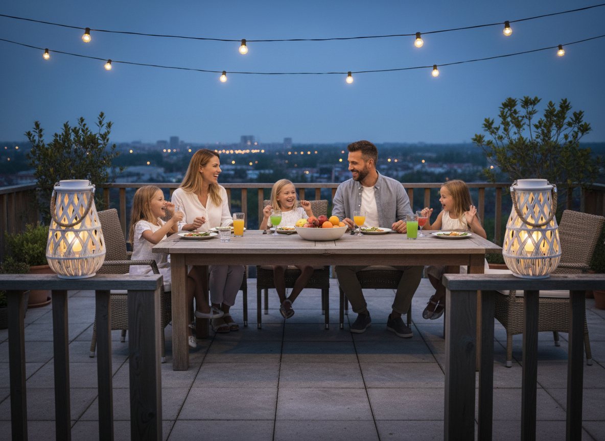 LAMPION 24 x 55 CM Z WKŁADEM SZKLANYM - BIAŁY pol_pl_LAMPION-24-x-55-CM-Z-WKLADEM-SZKLANYM-BIALY-2395_2