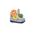GARDEN FIGURINE – SNAIL WITH FLOWER 16 X 9 X 14,5 CM LED pack=4 pcs