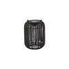 SOLAR LANTERN BLACK 24 CM