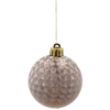 KPL. 9 BOMBEK 6 CM GRANÁTOVÝ / BEŽOVÉ ZLATO *3986