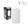 LED CANDLE 7CMX16CM WHITE*1109
