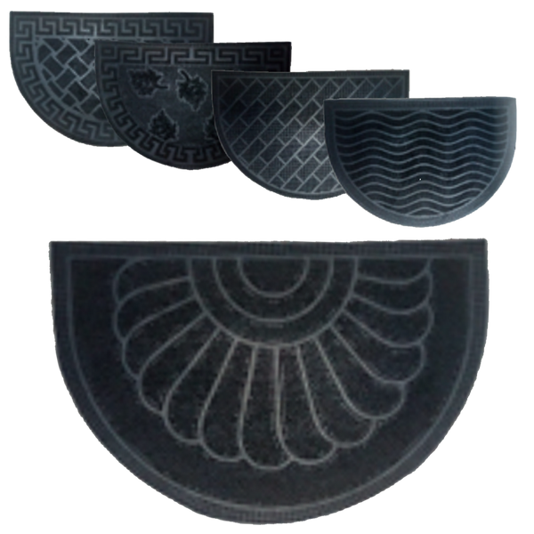 RUBBER SEMI-CIRCULAR MAT 40X60