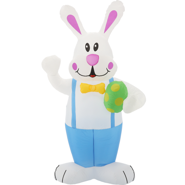 INFLATABLE BUNNY WITH EASTER EGG 180 CM LED