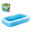 Bestway® 8'7" x 69" x 20"/2.62m x 1.75m x 51cm Blue Rectangular Pool