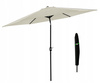 GARDEN UMBRELLA 3 M BEIGE WITH COVER *5347