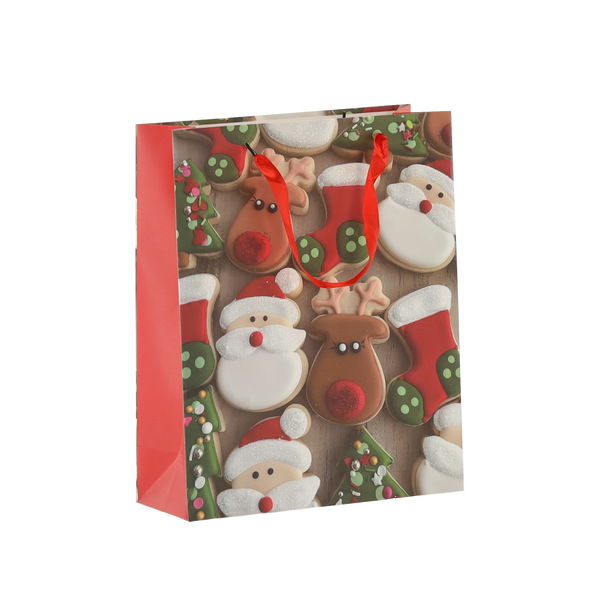 CHRISTMAS GIFT BAG XMAS 18 x 24 x 8 CM