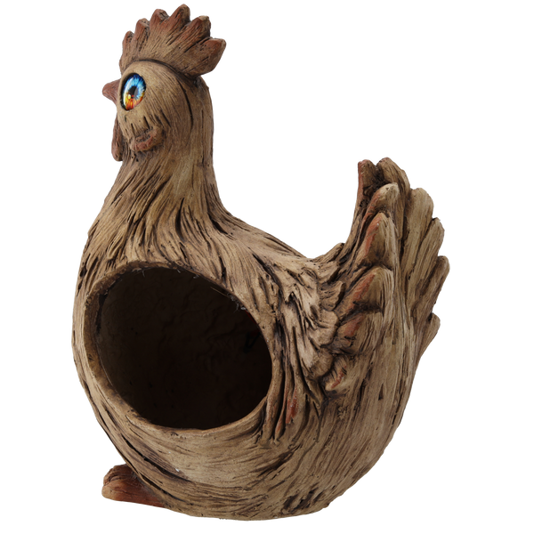 GARDEN FLOWERPOT - LED ROOSTER 29,5 x 20 x 38 CM