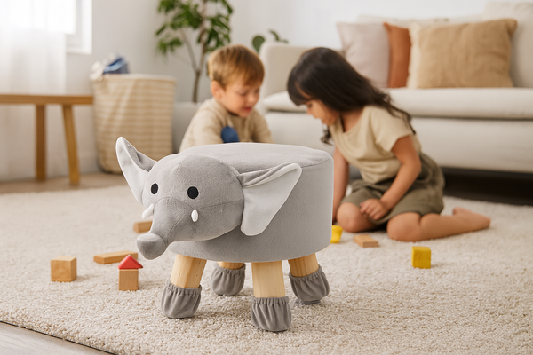 POUFF ELEPHANT 28 x 25 CM