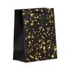 GIFT BAG "GOLD DOTS" 23 X 18 X 10 CM PACK=48PCS