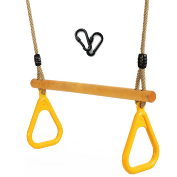 WOODEN RING TRAPEZE