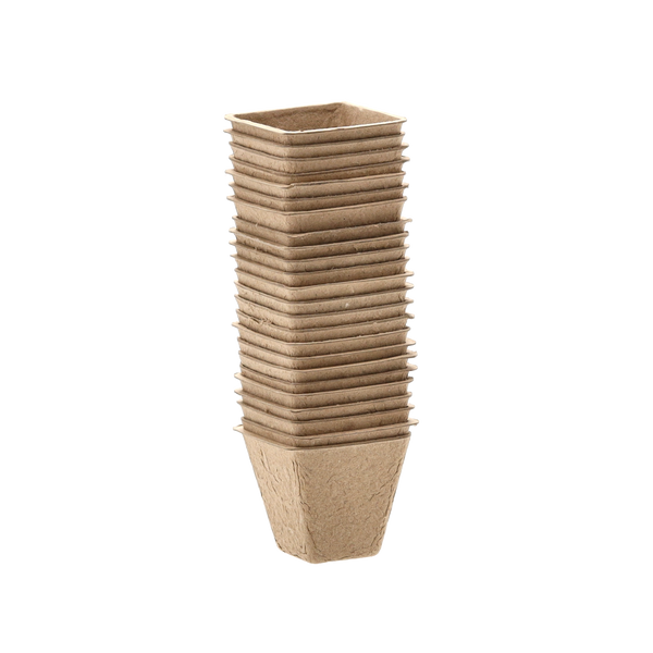 KPL.72 KS RAŠELINOVÝCH KVĚTINÁČŮ 6 x 6 x 5 CM