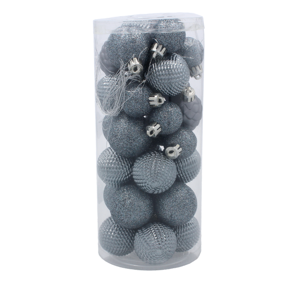 KPL. 31 BOMBEK 3-4,5 CM OLIV/ cupru/grafit MIX PATERNI *7160