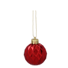 SET OF 47 BAUBLES 4-6 CM RED/GOLD/SILVER MIX DESIGNS