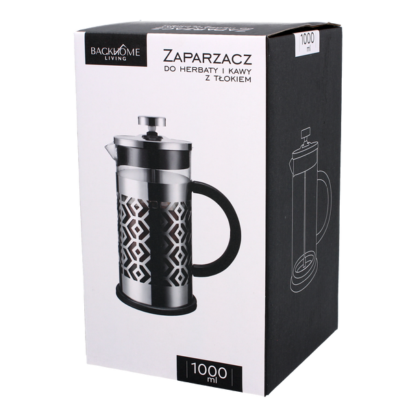 IMBERR DE CEAI ȘI CAFEA 1000 ML CU PISTONUL *1489