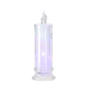 ŚWIECA LED BROKATOWA 19,5CM*4395
