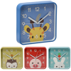 ZEGAR WISZĄCY DZIECIĘCY KWADRATOWY 20,2 x 20,2 x 3,5 CM MIX 4 WZORÓW *4603