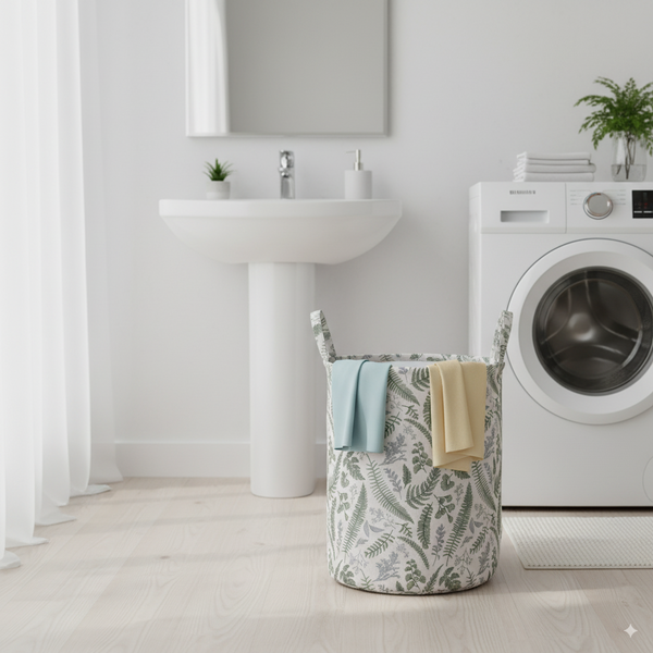 ROUND BASKET LEAVES SIZE M