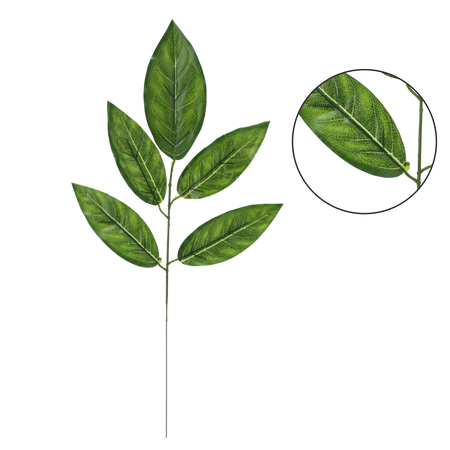 ARTIFICIAL BRANCH - MANGO LEAF 59 x 25 CM