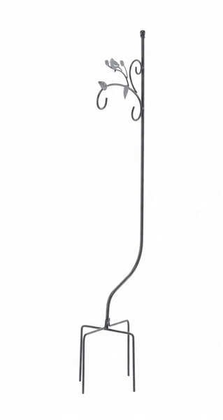 STOJÁK NA ROSTLINY 122 CM MIX VZORŮ ČERNÝ disp=8ks *5523