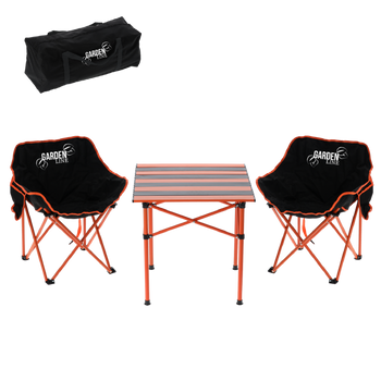 KPL. STOLIK + 2 KRZESŁA TURYSTYCZNY KEMPING
