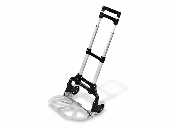 WÓZEK TRANSPORTOWY SKŁADANY ALUMINIOWY 39,5 x 42 x 100 CM UDŹWIG: 70 KG