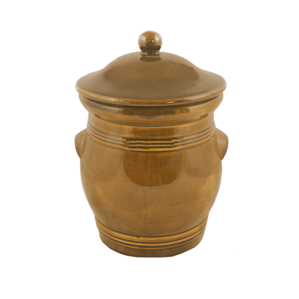 ROUND POT 3 L + LID HONEY